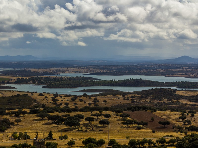 Vista para o Lago Alqueva